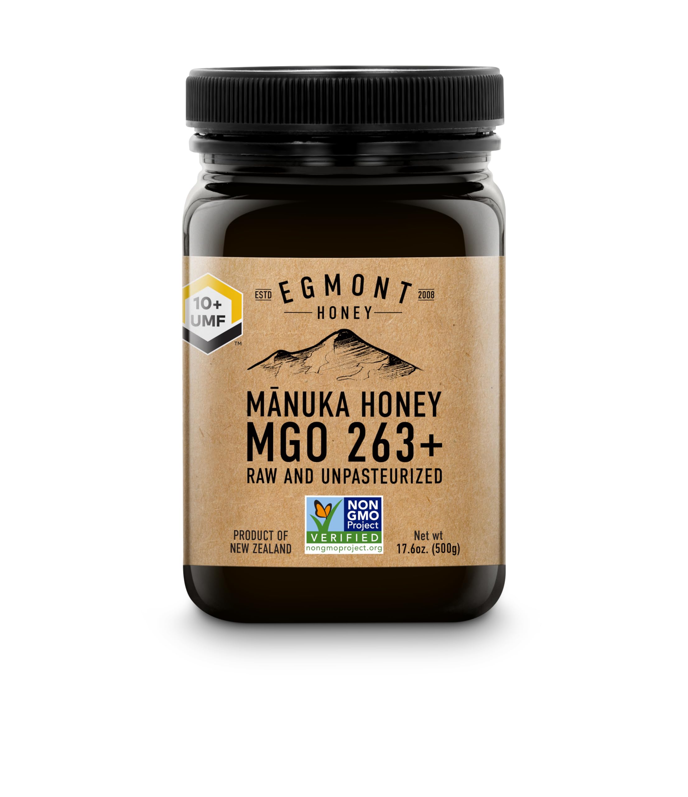 Amazon.com : Egmont Honey MGO 263+ / UMF 10+ - NON-GMO, Kosher